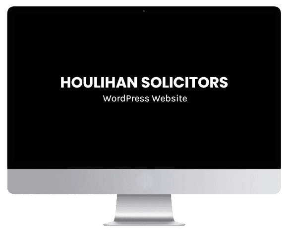 A WordPress website is being designed and developed for Houlihan Solicitors.