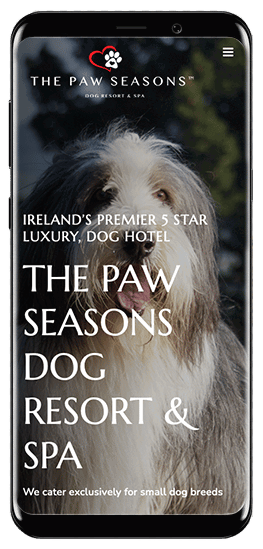 The Paw Seasons is a luxury dog hotel and spa that caters exclusively to small dog breeds in Ireland.