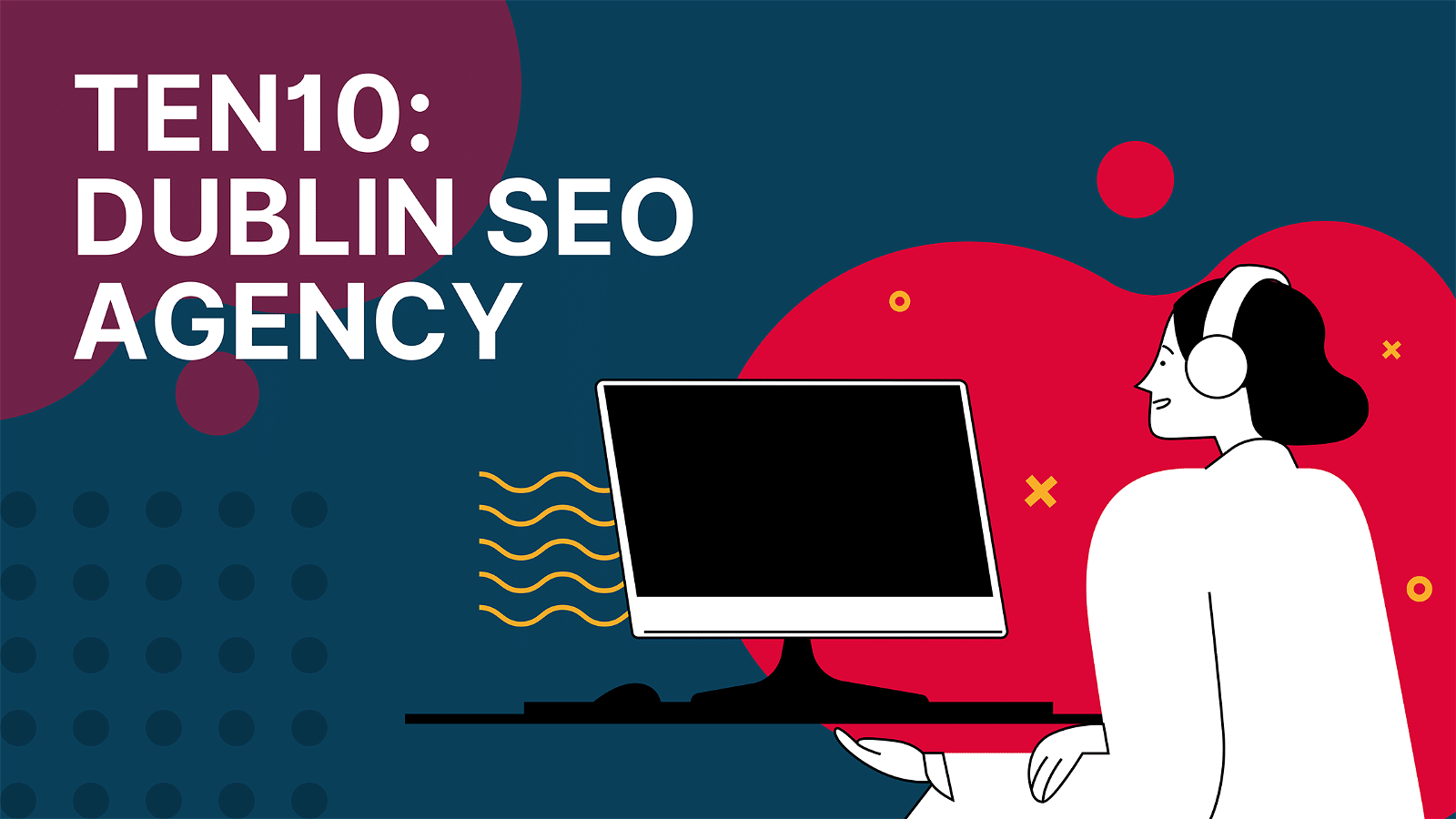 A Dublin SEO agency is being represented by a logo featuring the number 10 and two Xs.